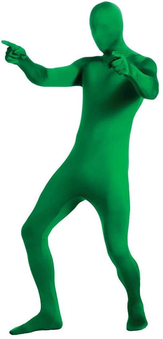 Adult 2nd Skin Jumpsuit Costume - Green