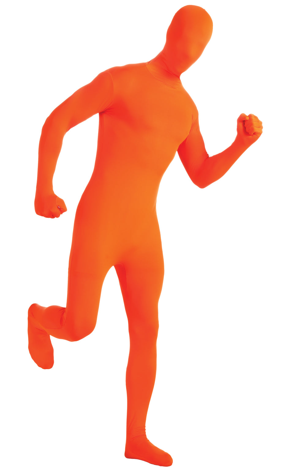 Adult 2nd Skin Jumpsuit Costume - Orange