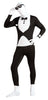 Adult 2nd Skin Jumpsuit Costume - Tuxedo