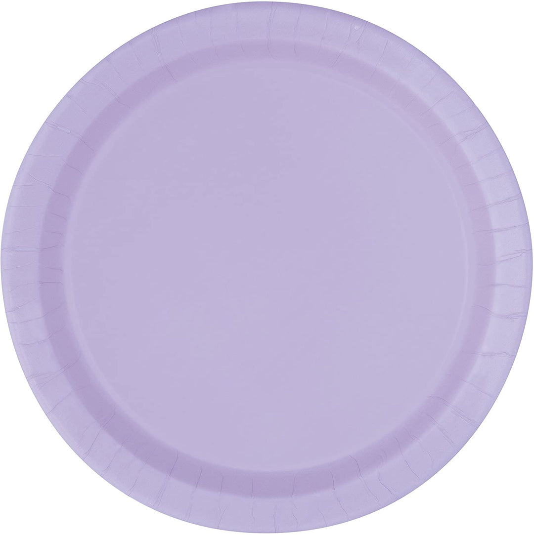 Paper Plates 9" - Lavender