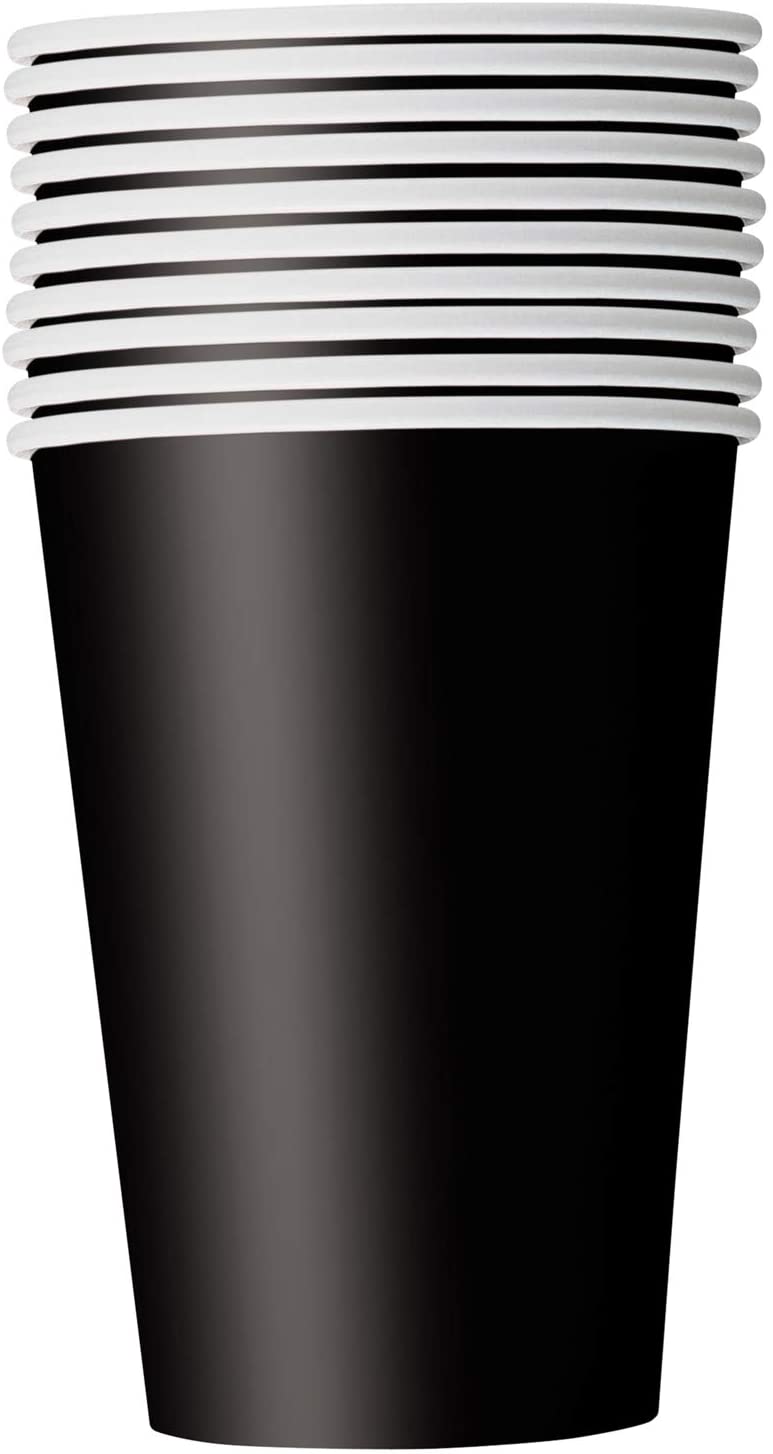 Paper Cups - Midnight Black