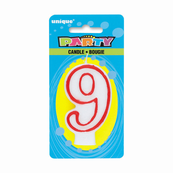 Candle - Number '9'