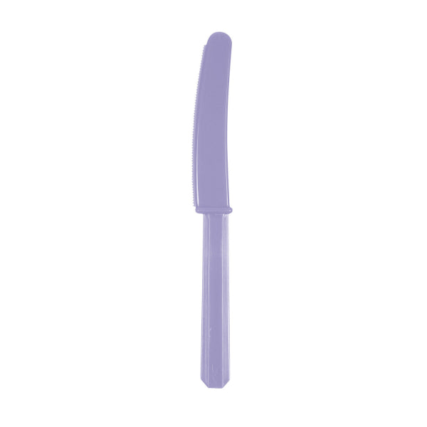 Plastic Cutlery Knives - Lilac