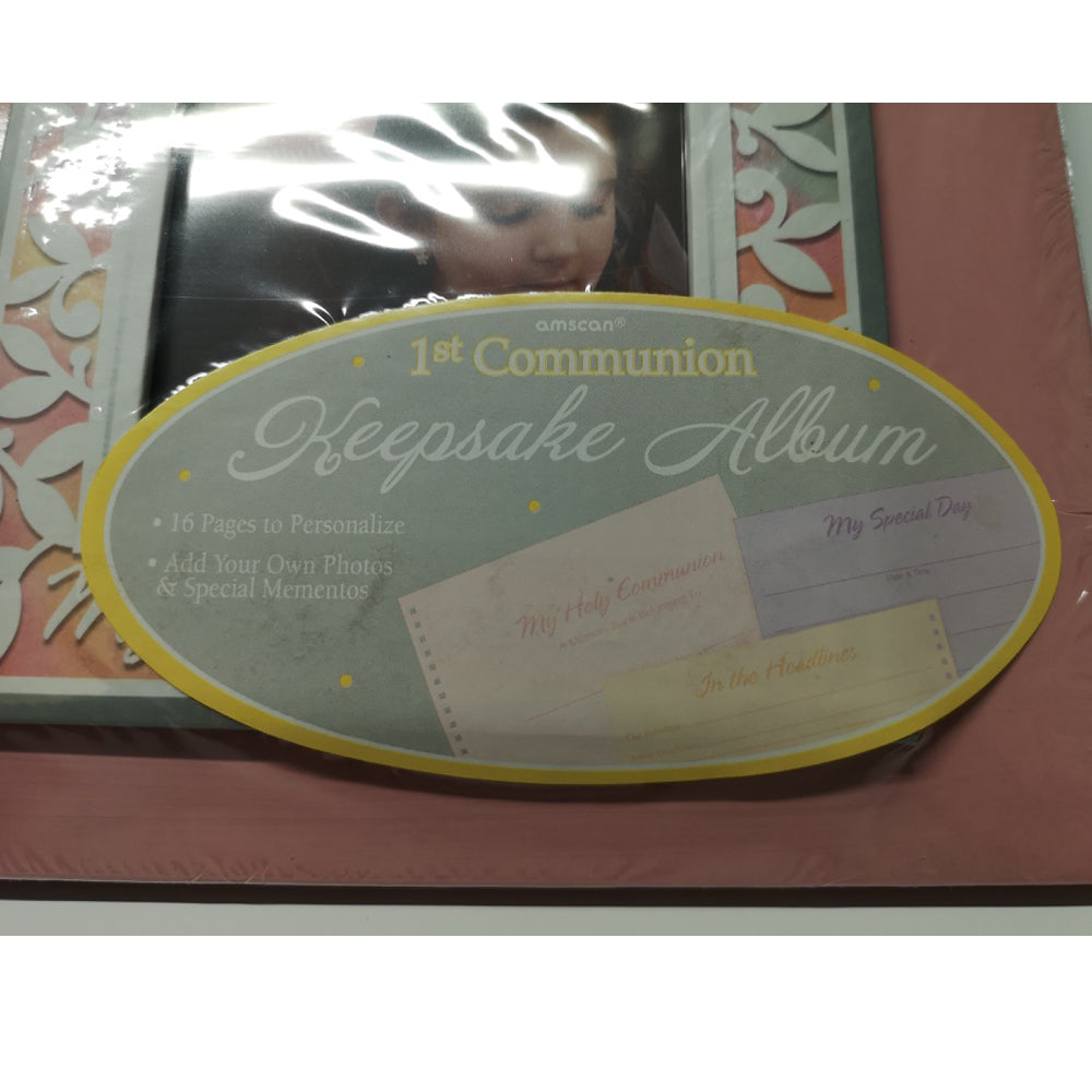 Pink 1st Communion Keepsake Album