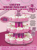 Birthday Glitz Cupcake Stand - Pink