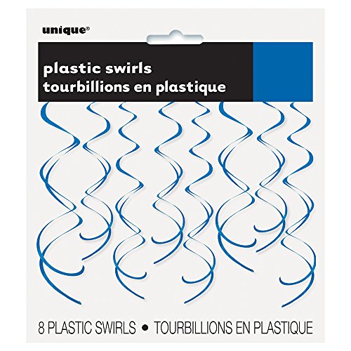 Plastic Swirls - Royal Blue