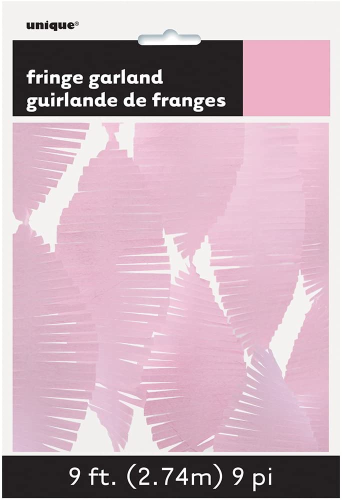 Fringe Garland - Pink