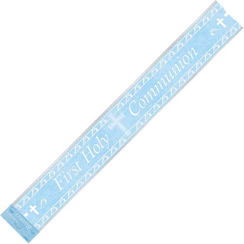 Blue Communion Strip Banner