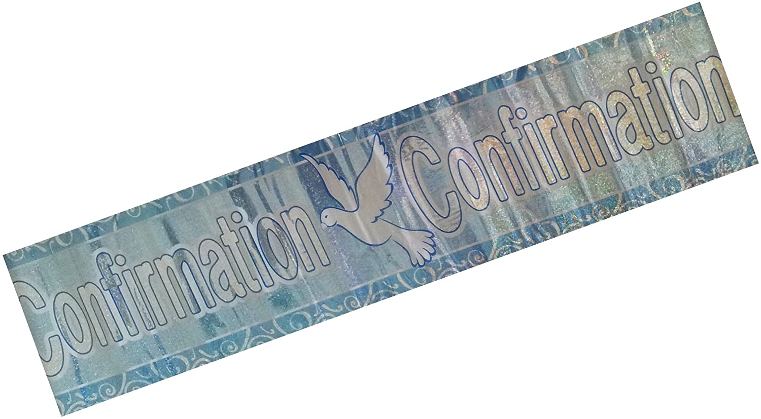 Blue Confirmation Giant Strip Banner