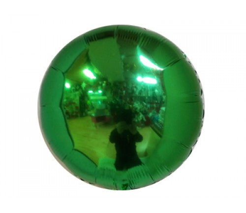 Green Foil Balloon - uninflated