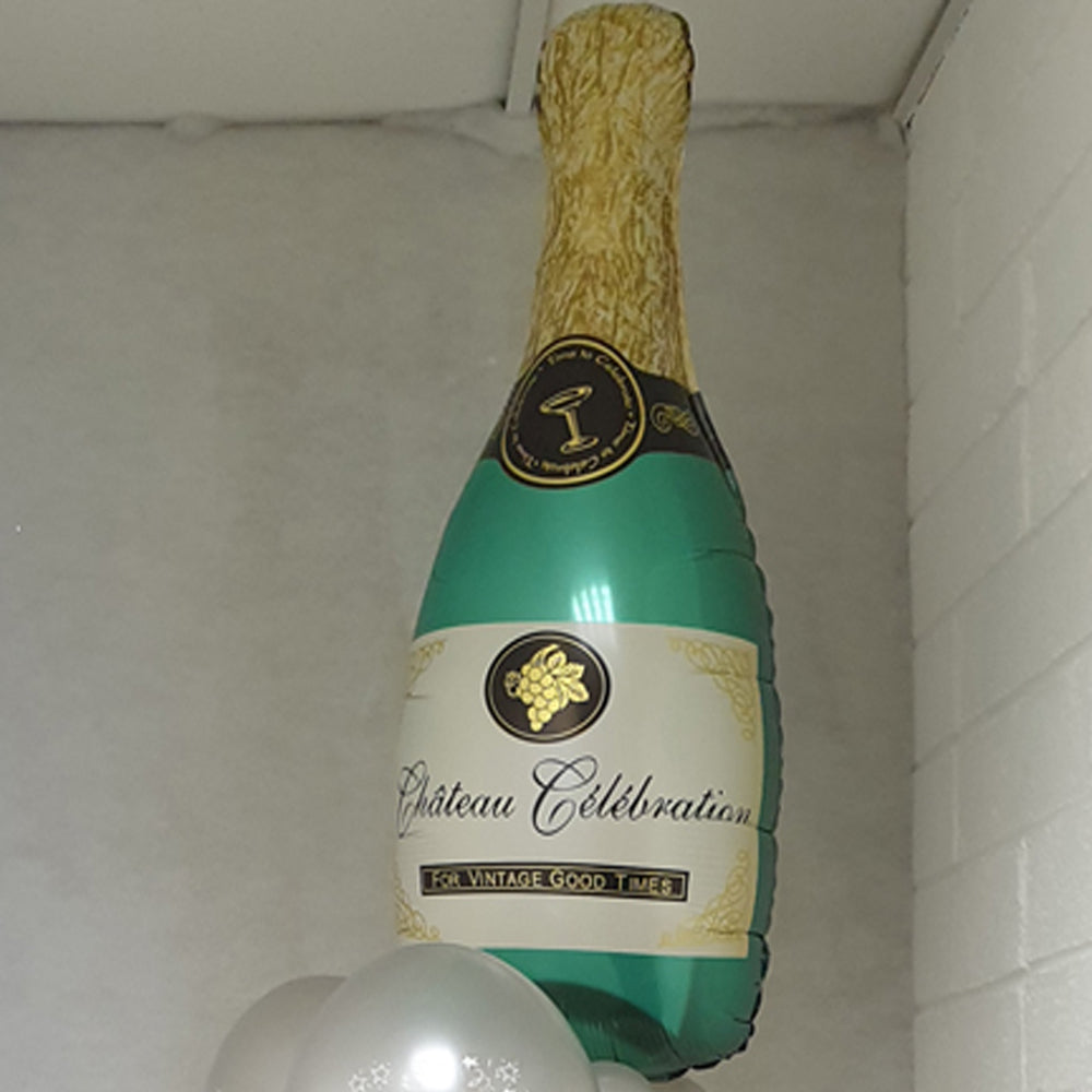 Champagne Bottle Balloon - uninflated