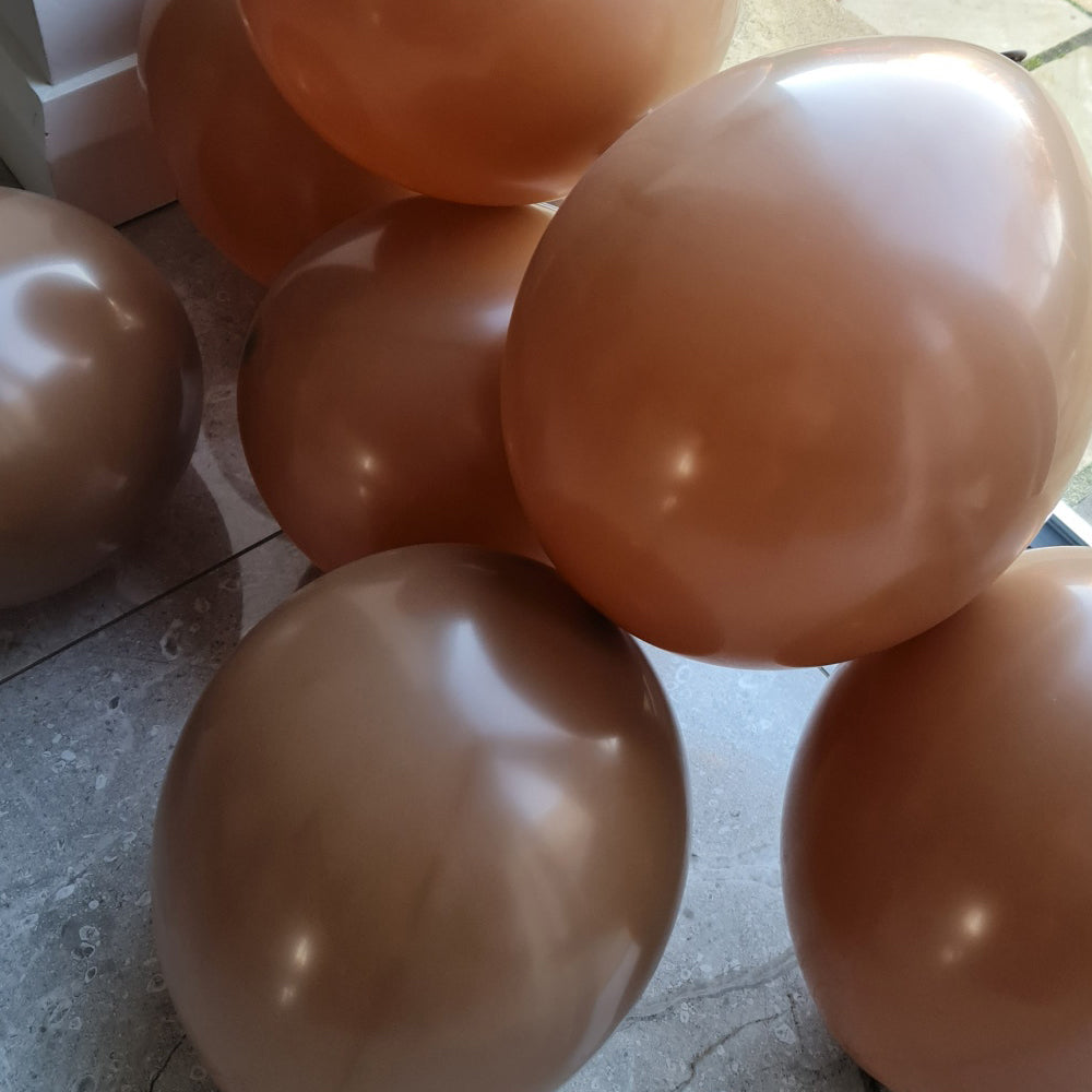 Coffee Balloons - E105 Bag Of 50 Eire Pastel Balloons