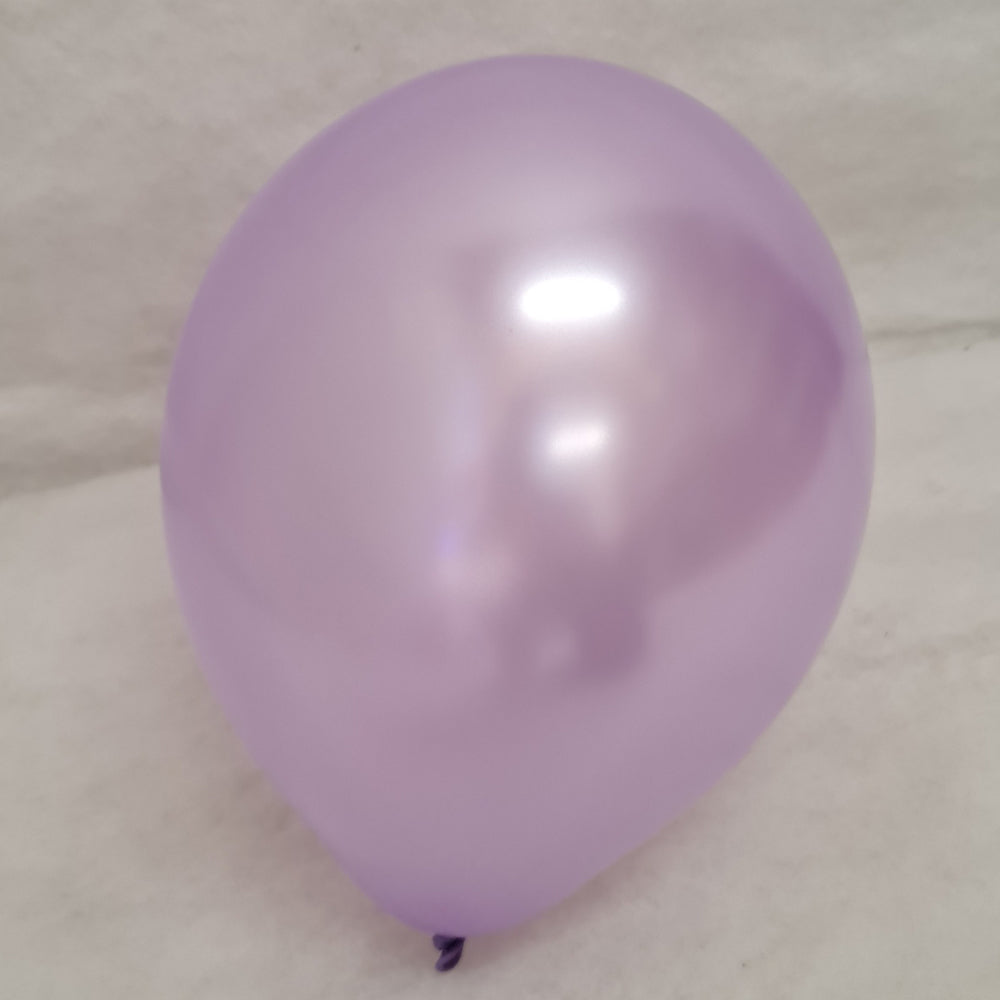Purple Balloons - E43 Bag of 50 Eire Shiny Lavender Balloons
