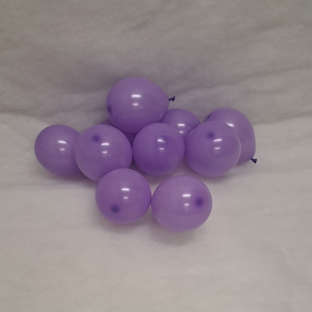 Purple Balloons - E62 Bag of 100 x 5" Eire pastel Lavender Balloons