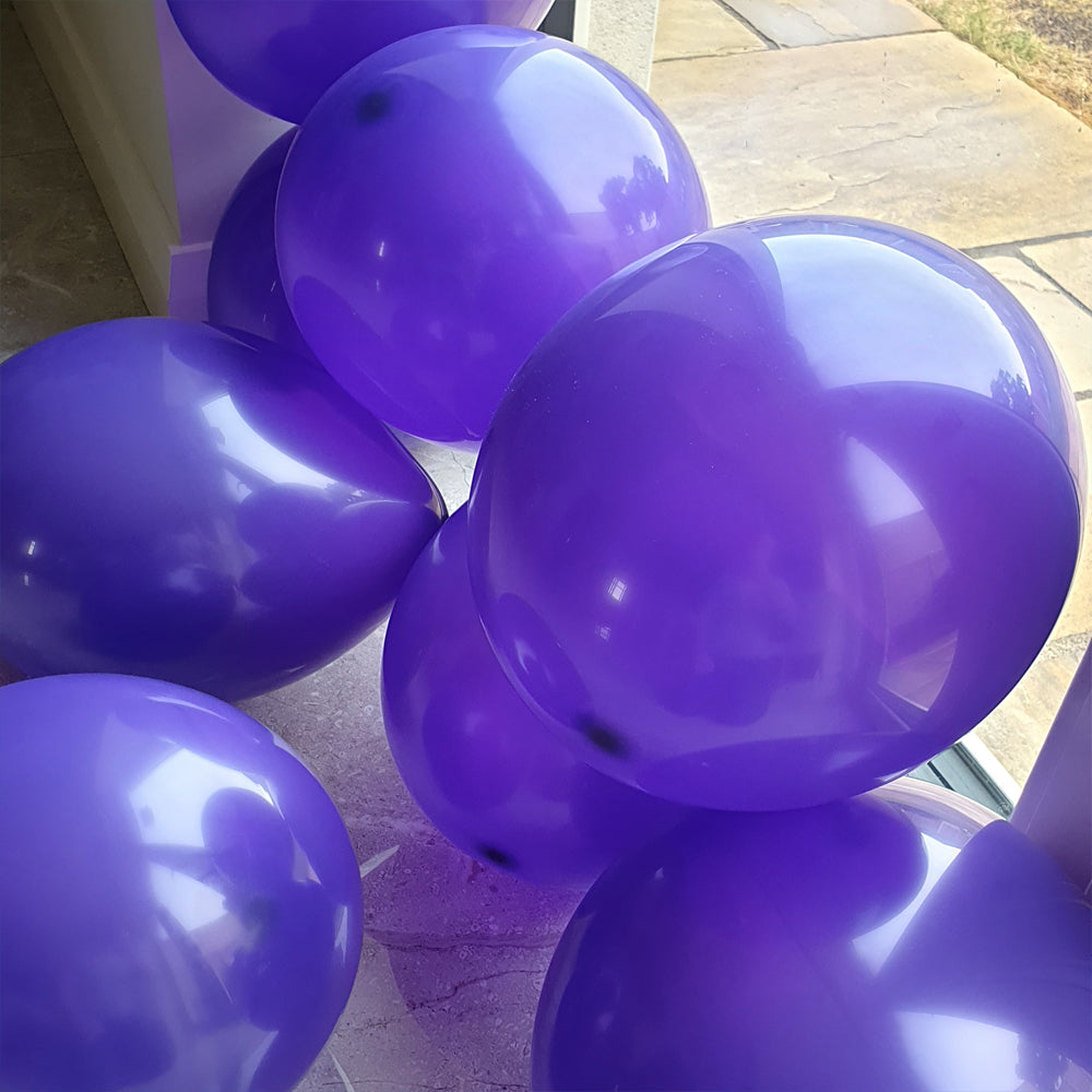 Purple Balloons - E91 Bag of 50 Eire Pastel Balloons