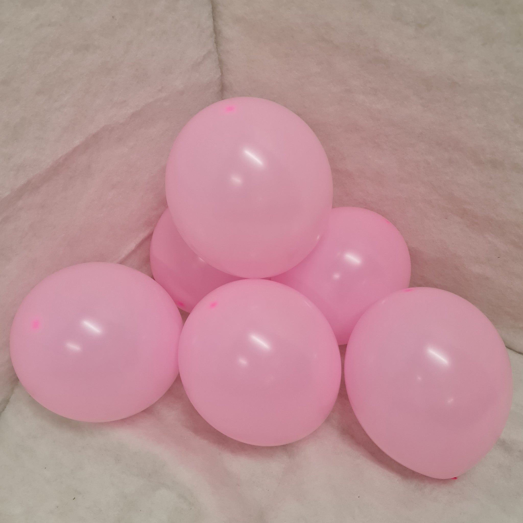 Pink Balloons - E96 Bag of 50 Eire Pastel light pink Balloons