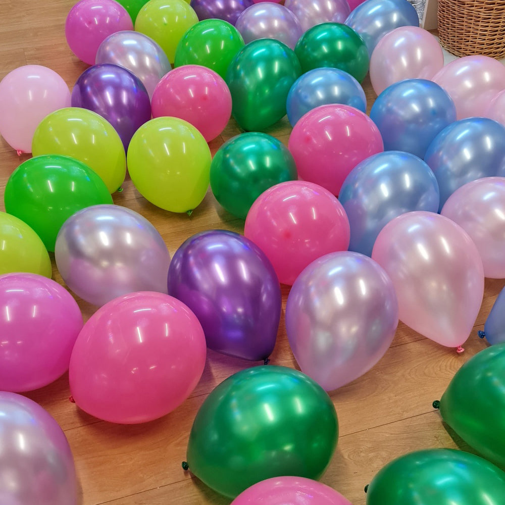 Pink Balloons - E97 Bag of 50 Eire Pastel Fuchsia Balloons