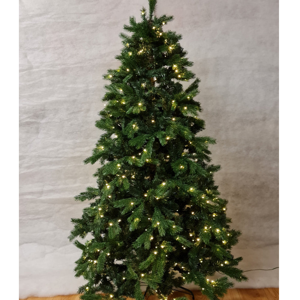 7ft Manitoba prelit Christmas tree