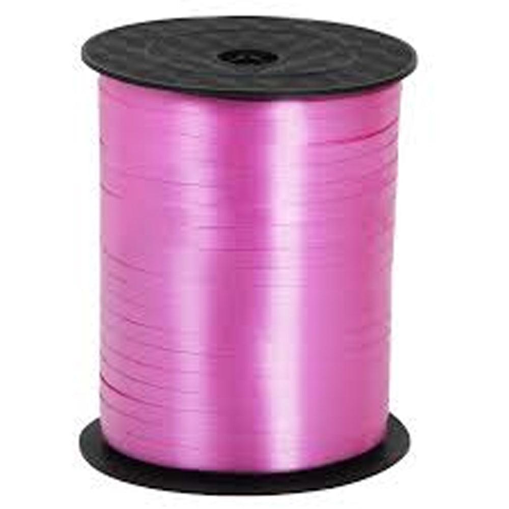 Pink curling Ribbon
