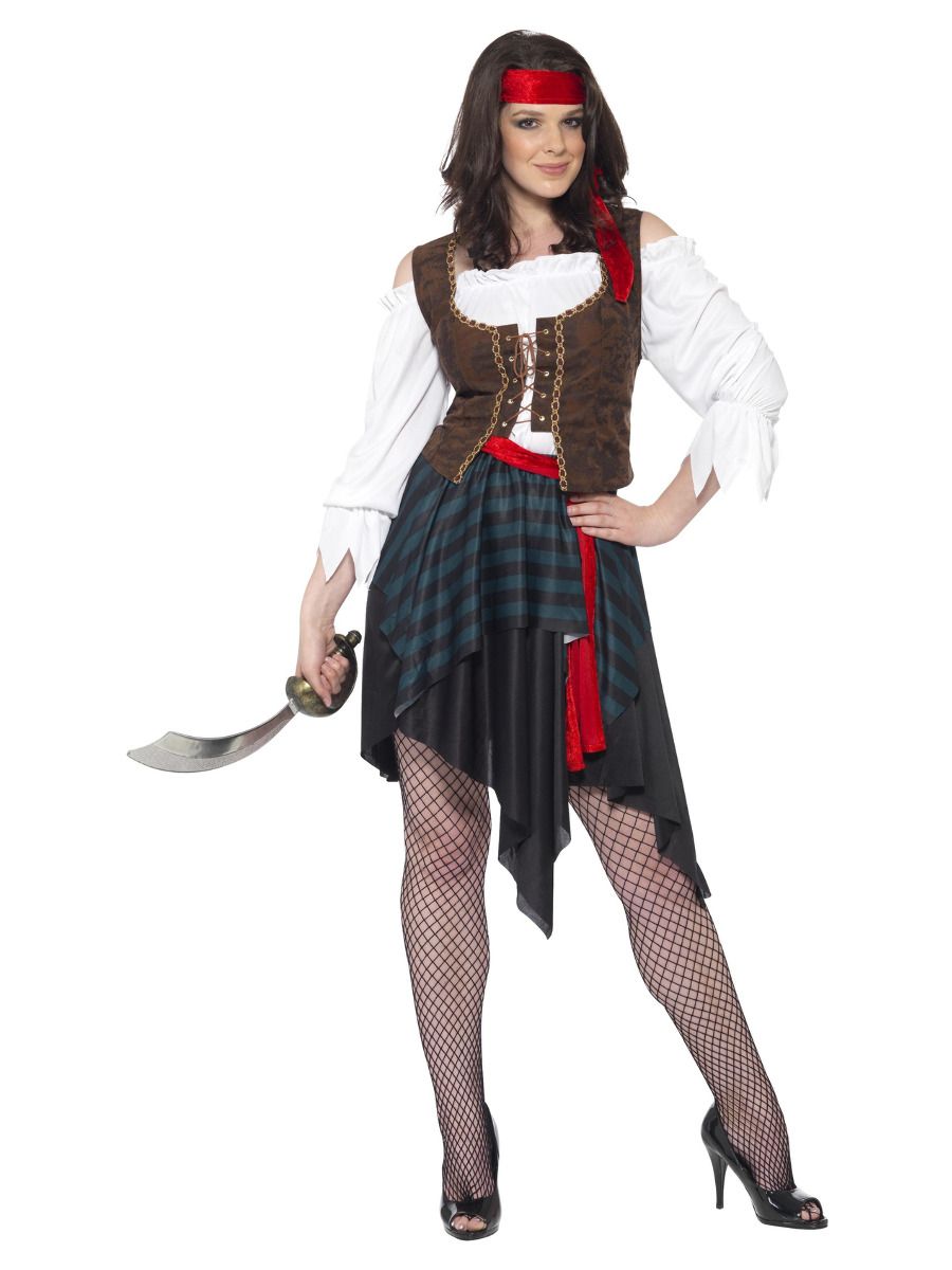 Adult Pirate Woman Plus Size Costume