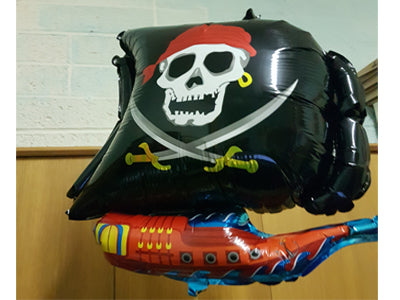 Pirate ship Balloon - uninflated
