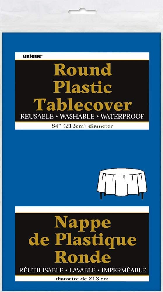 Tablecover Round - Bright Blue