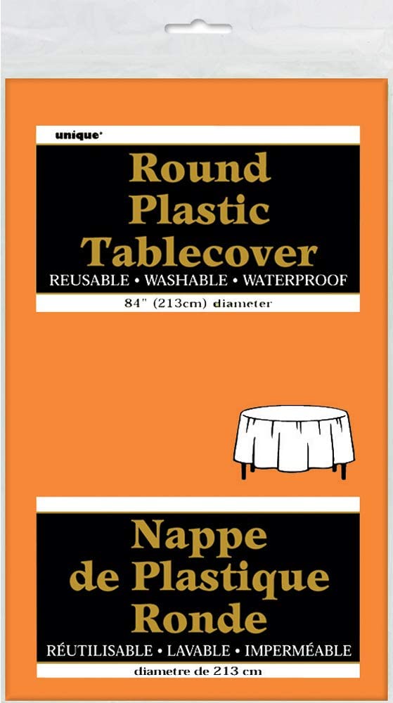 Tablecover Round - Orange Peel
