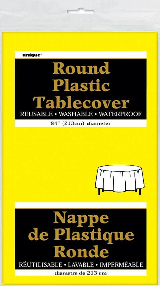 Tablecover Round - Sunshine Yellow