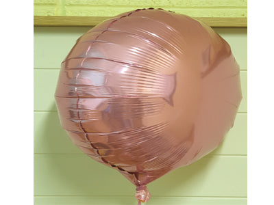 Rose Gold Foil Balloon - uninflated