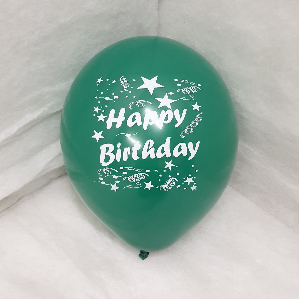 Happy Birthday Printed Balloons