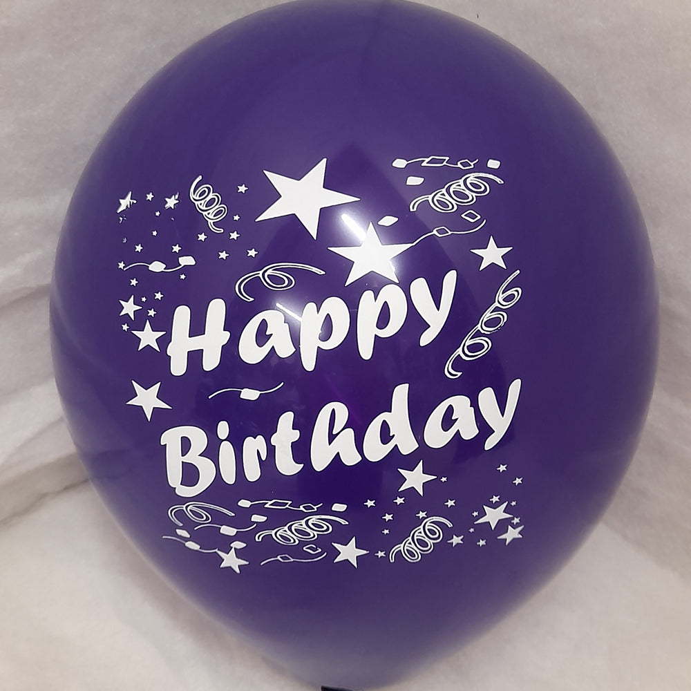 Happy Birthday Printed Balloons