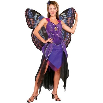 Adult Purple Butterfly Costume