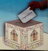Stained Glass Card Holder Box