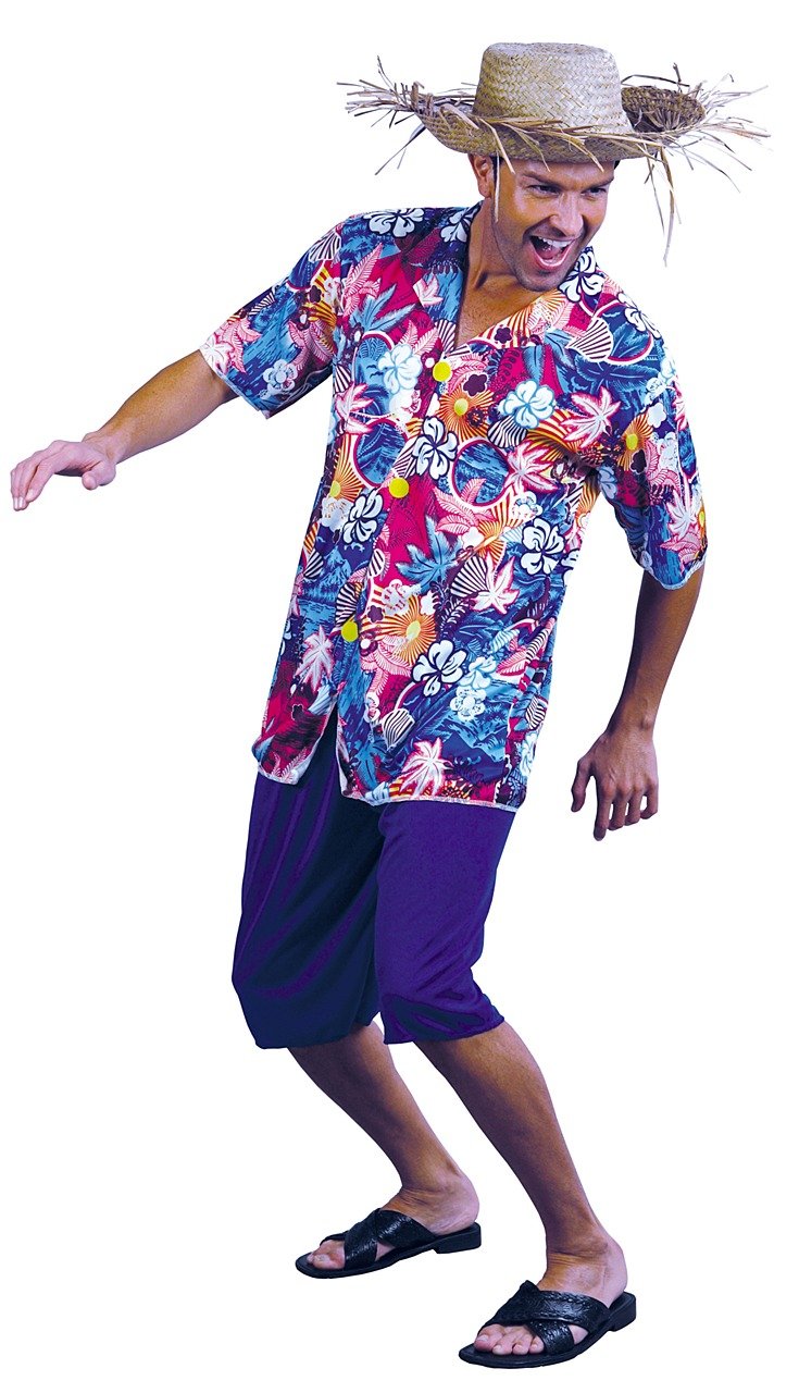 Adult Hawaiian Shirt Costume