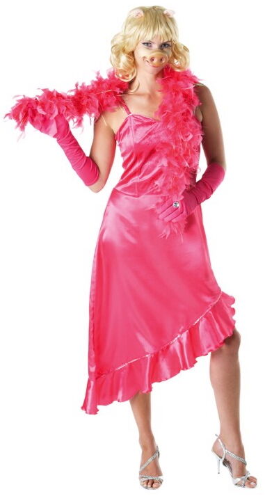 Adult Deluxe Miss Piggy "The Muppets" Costume