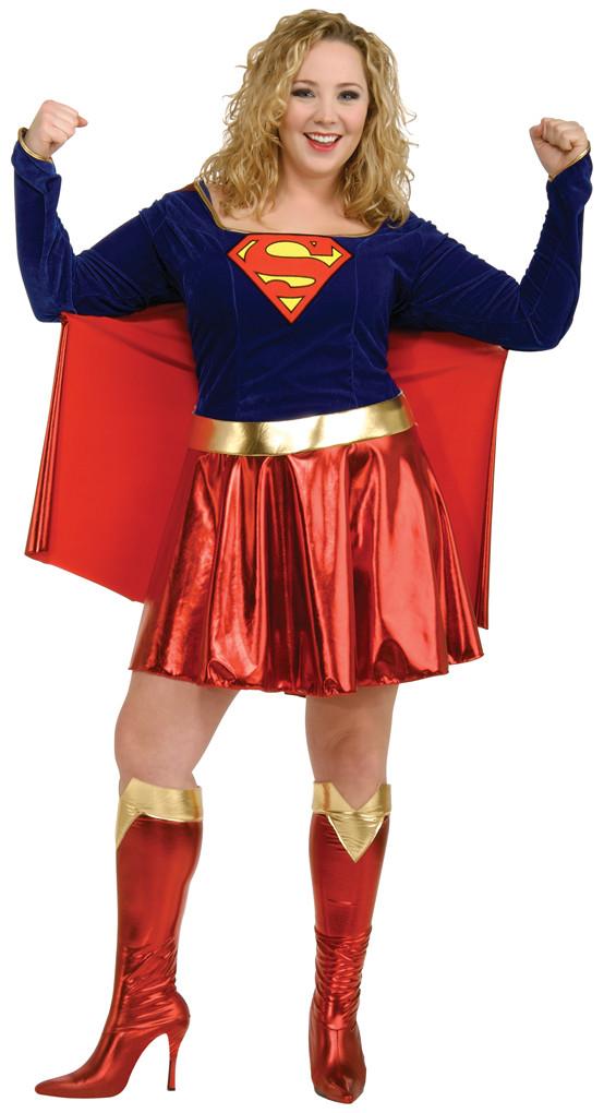 Secret Wishes Supergirl Plus Size Costume