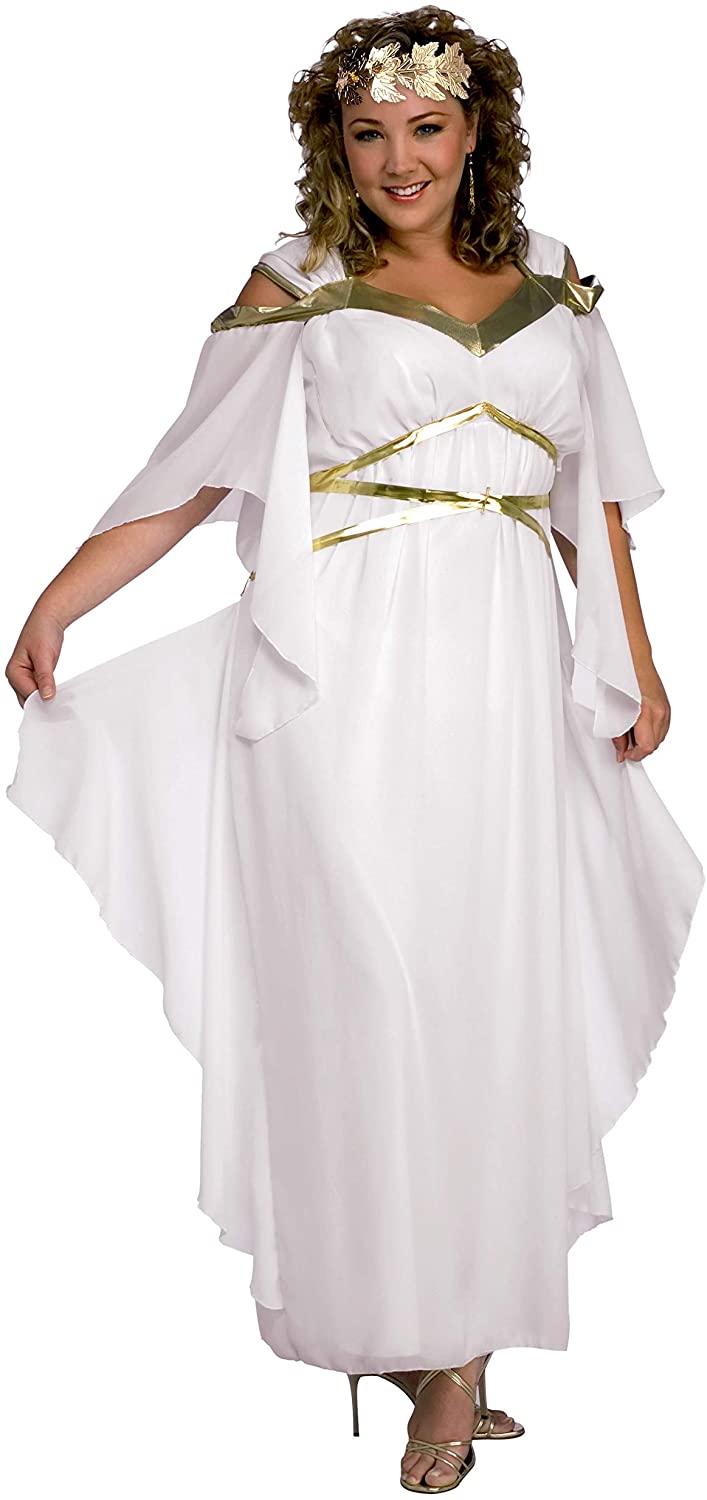 Adult Roman Goddess Plus Size Costume