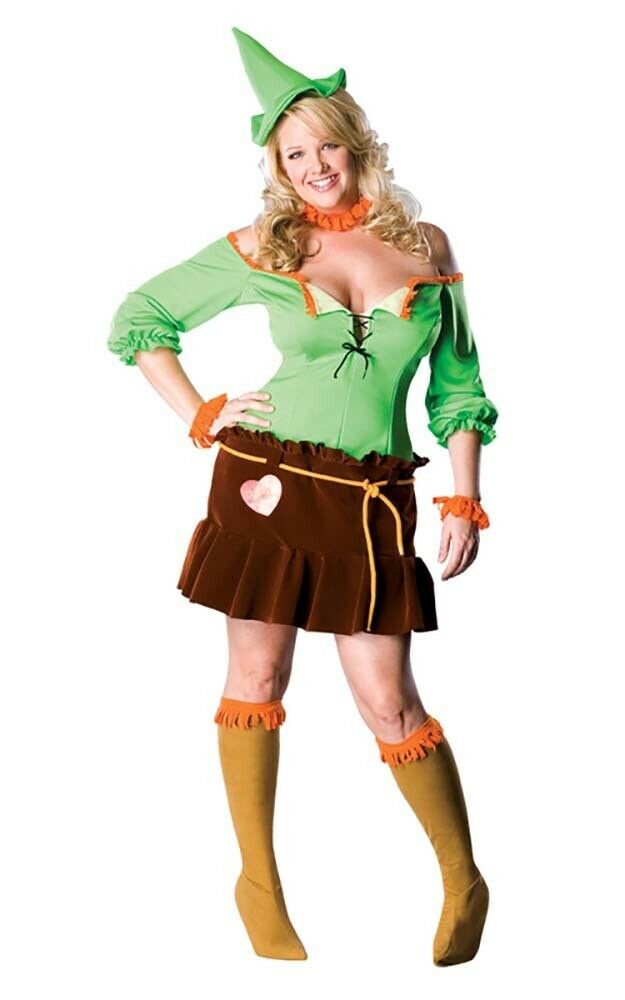 Secret Wishes Scarecrow Plus Size Costume