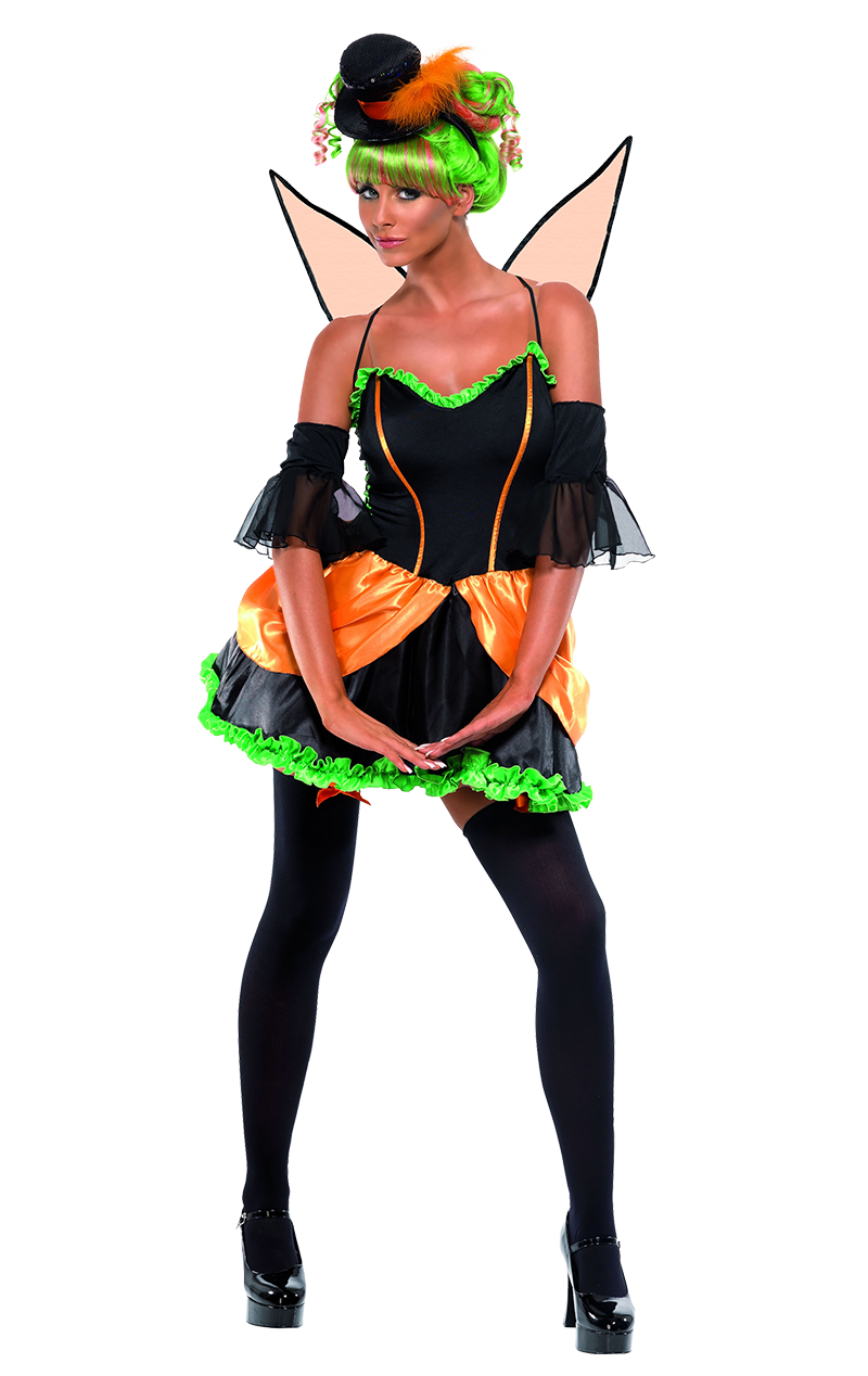 Adult Pumpkin Fairy "Rebel Toons" Costume - Medium