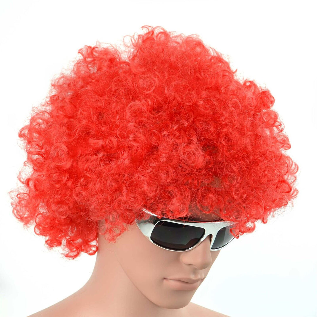 Clown - Curly Fun Wig Red
