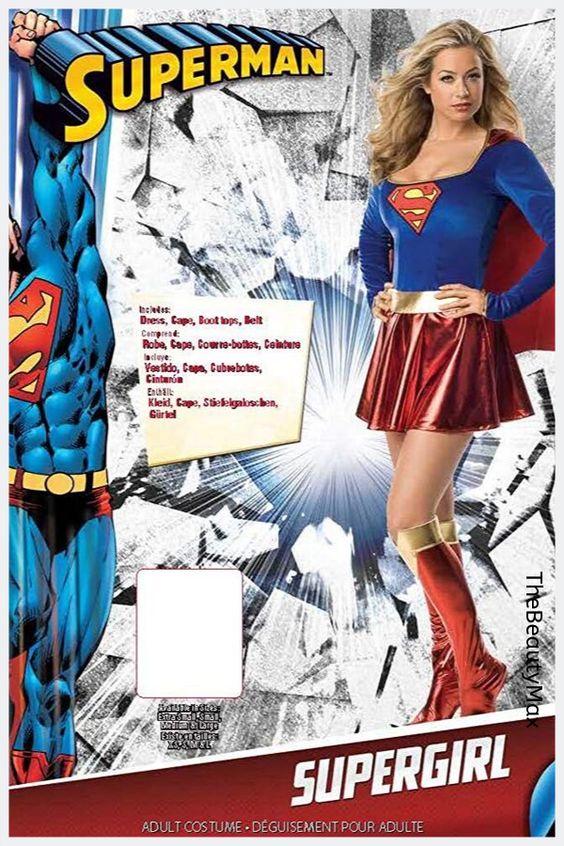 Secret Wishes Supergirl Costume