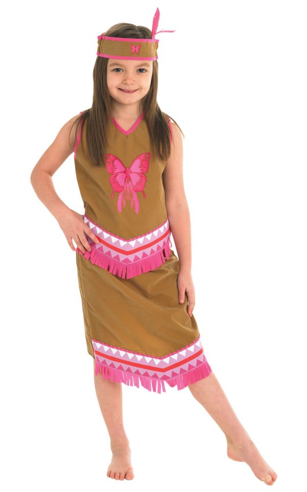 Child American Indian Squaw Costume