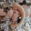 Snowman In Wreath - Xmas Decoration
