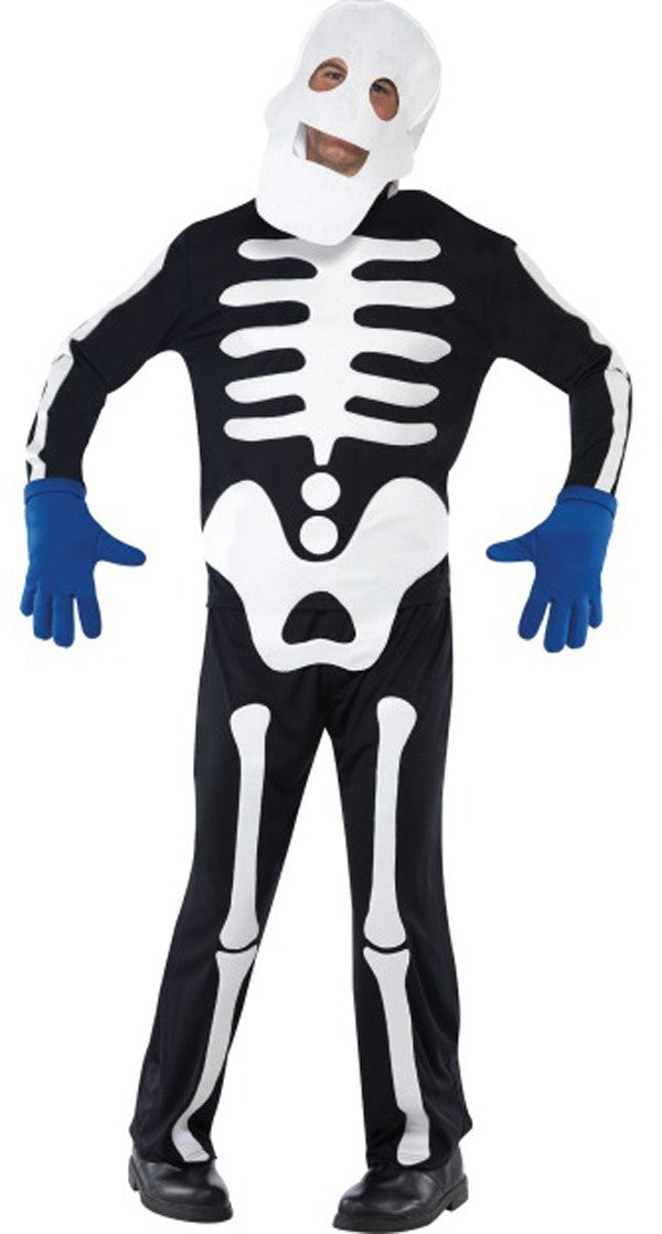 Adult Skeleton "Superted" Costume