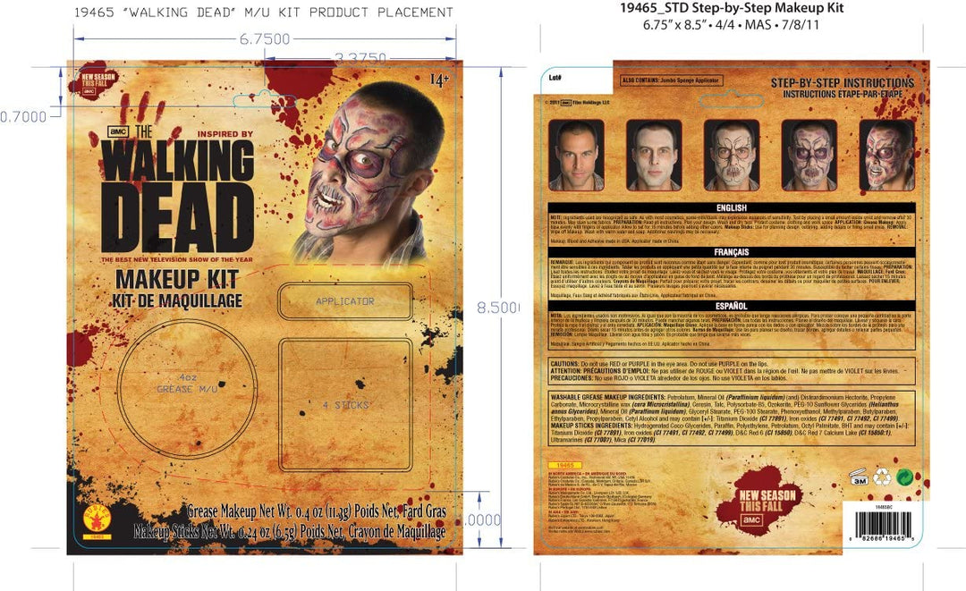 Face Paint - Zombie Kit